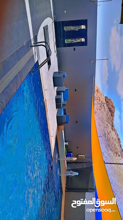 شاليه مزرعة للايجار البحر الميت الغور