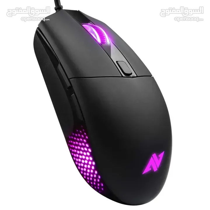 ماوس اصلي سلكي ابكونكور ABKONCORE A660 USB WIRED MOUSE 10000 DPI