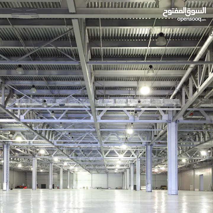 للايجار مخزن  مساحة 4000 م  بميناء عبدالله - Warehouse for Rent: Food Storage Facility, 4000 sqm