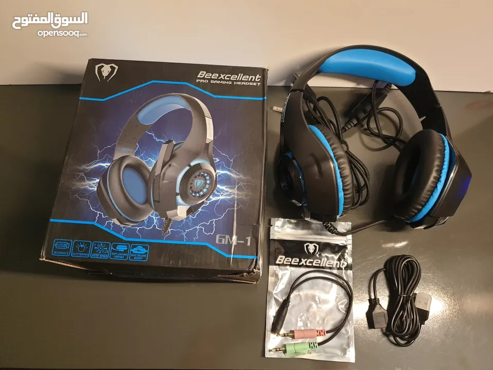 Beexcellent _pro Gaming Headset محيطية