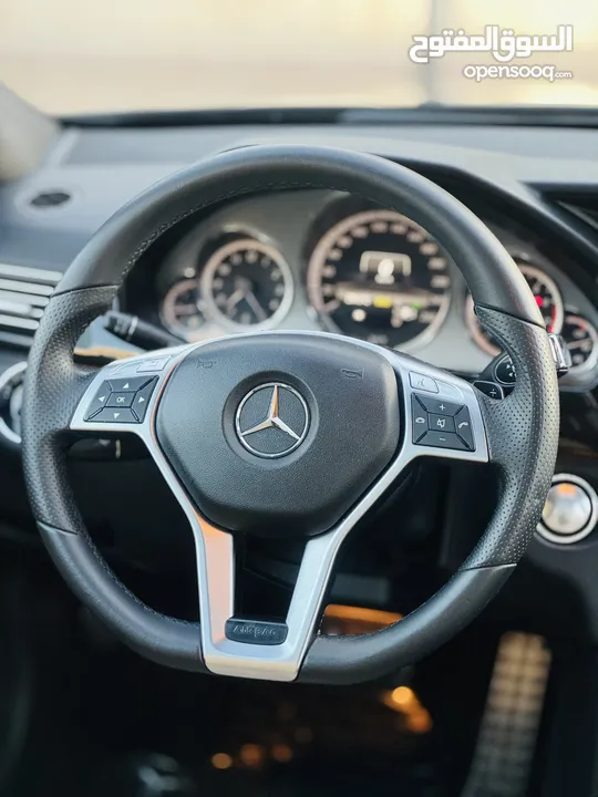E200 AMG 2013 اقل عداد غرغوريه شبه جديده فحص كرت ابيض