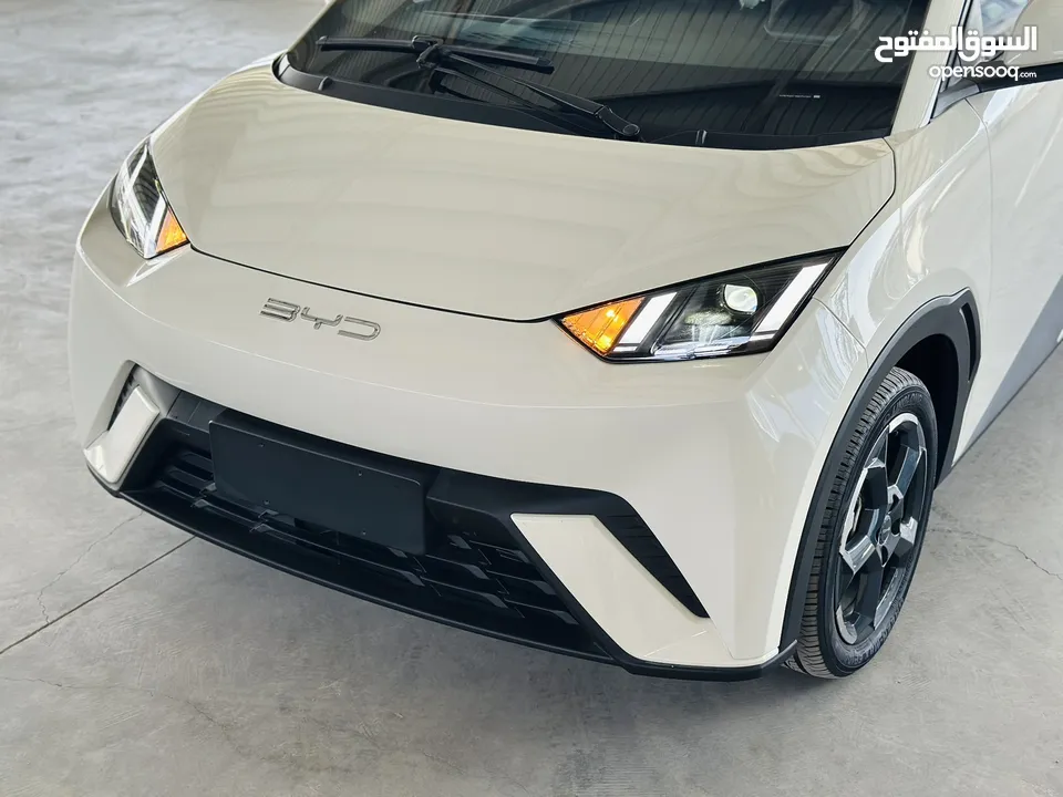 بي واي دي سيجال 405 البطاريه الكبيره 2023 flying لون بيج ممشى قليل 20 الف KM فحص كامل بدون ملاحظات