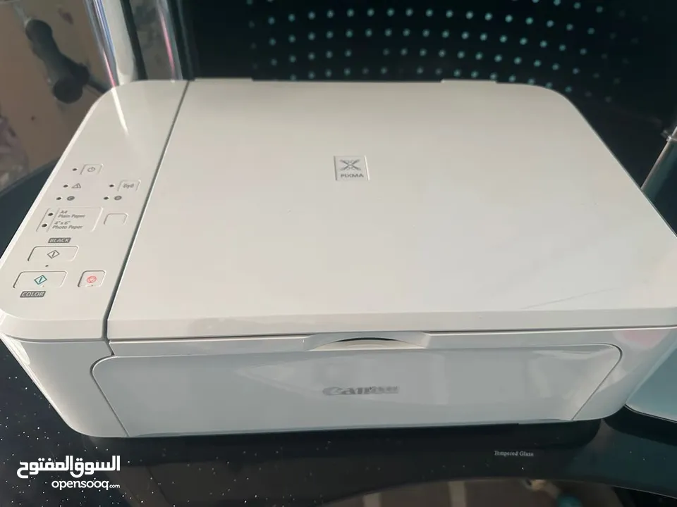 للبيع لابتوب hp مع طابعه