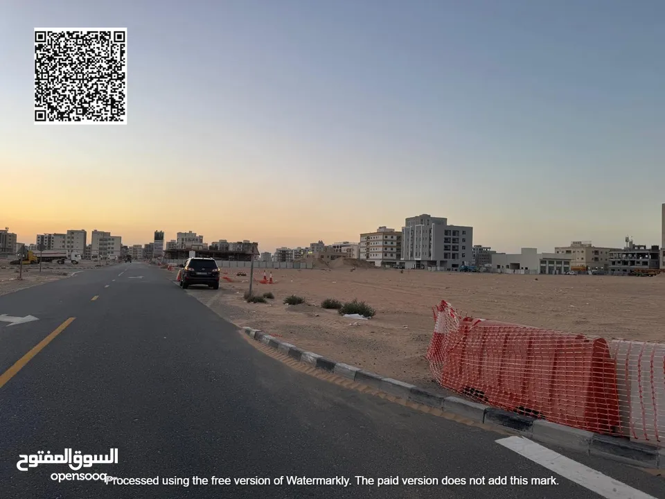 للبيع ارض سكنى تجارى الجرف 17 زاوية شارعين