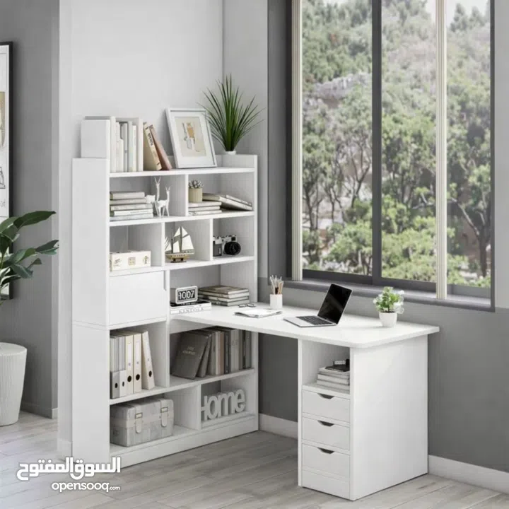 مكتلب منزلي مغ رقوف جانبيه