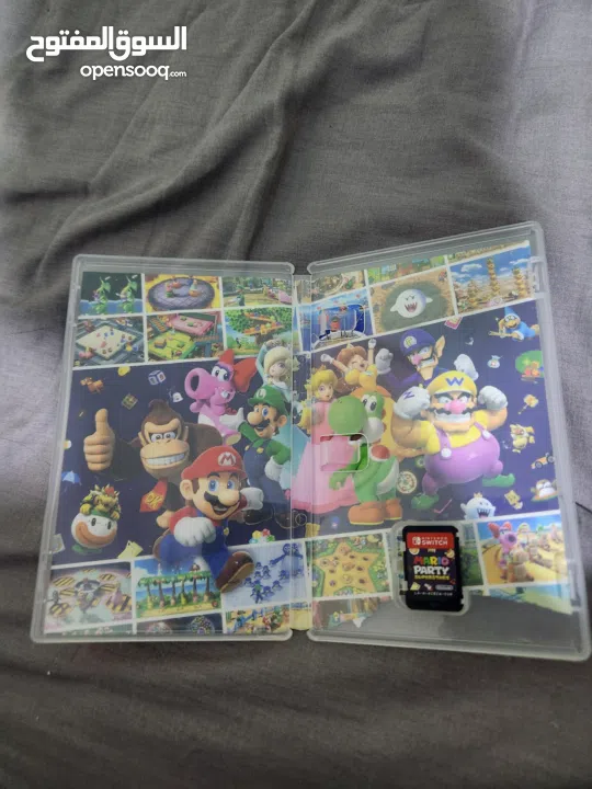 لعبة نينتندو سويتش super Mario party superstarsنينتندو سويتش مع كينترولار