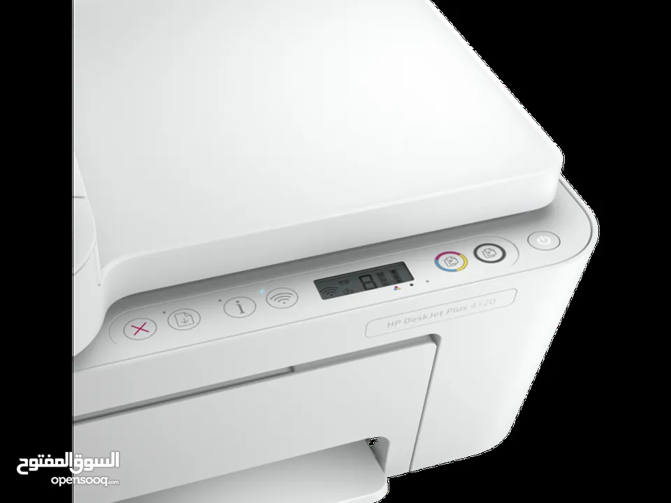 HP SIMPLE MULTITASKING DESKJET PLUS 4120' طابعة اتش بي واي فاي مع فيدر 