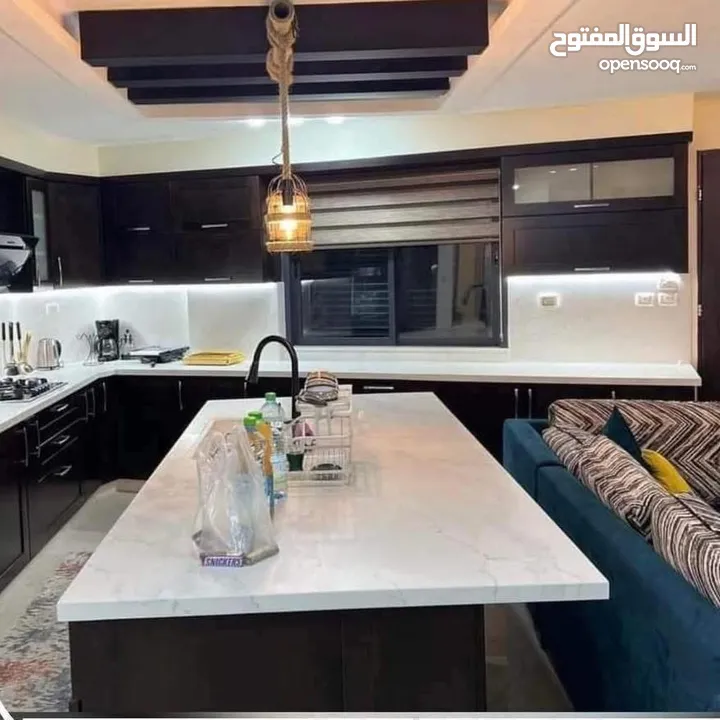 شقه مفروشه مميزه للايجار في البيره قرب شار ع القدس