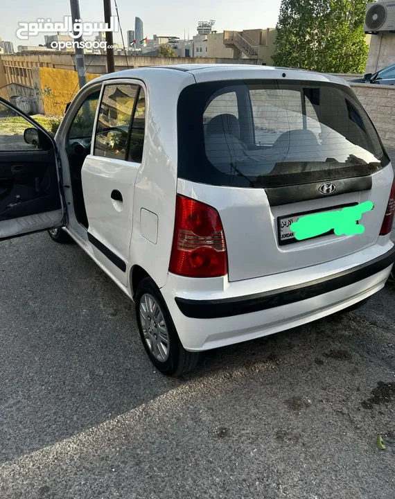 هيونداي  اتوس 2005 لون ابيض 1000 سي سي للبيع - Hyundai Atos 2005