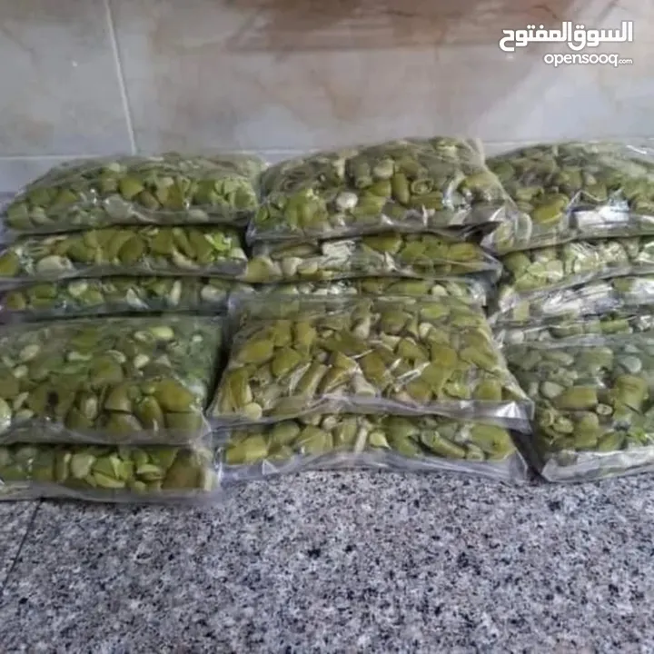 ملوخيه وورق عنب وفول وفاصوليا وسبانخ وخضار فروزن