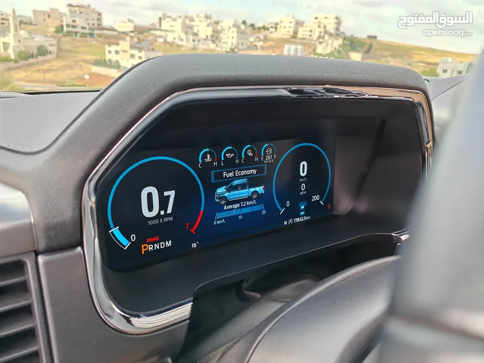 Ford F-150 2021 Lariat ( Gasoline )   powerboost 4x4 فورد f150 موديل 2021 بحالة ممتازة