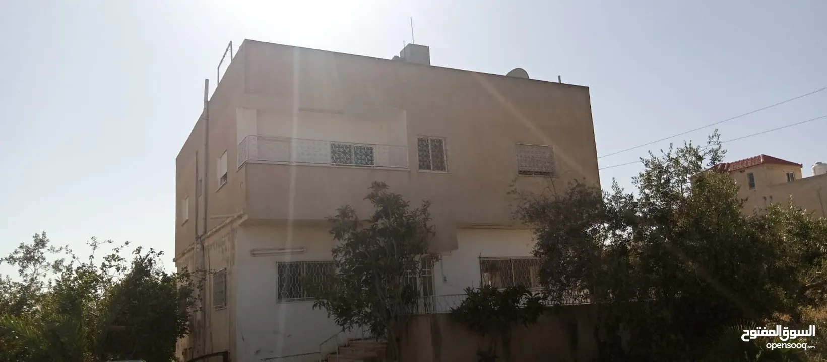 منزل مستقل للايجار في المزيريب بني كنانة الشارع الرئيسي