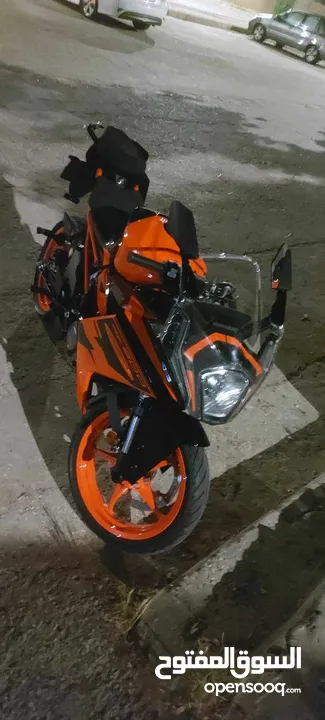 دراجه كي تي ام Rc 200 الحديثه 2022