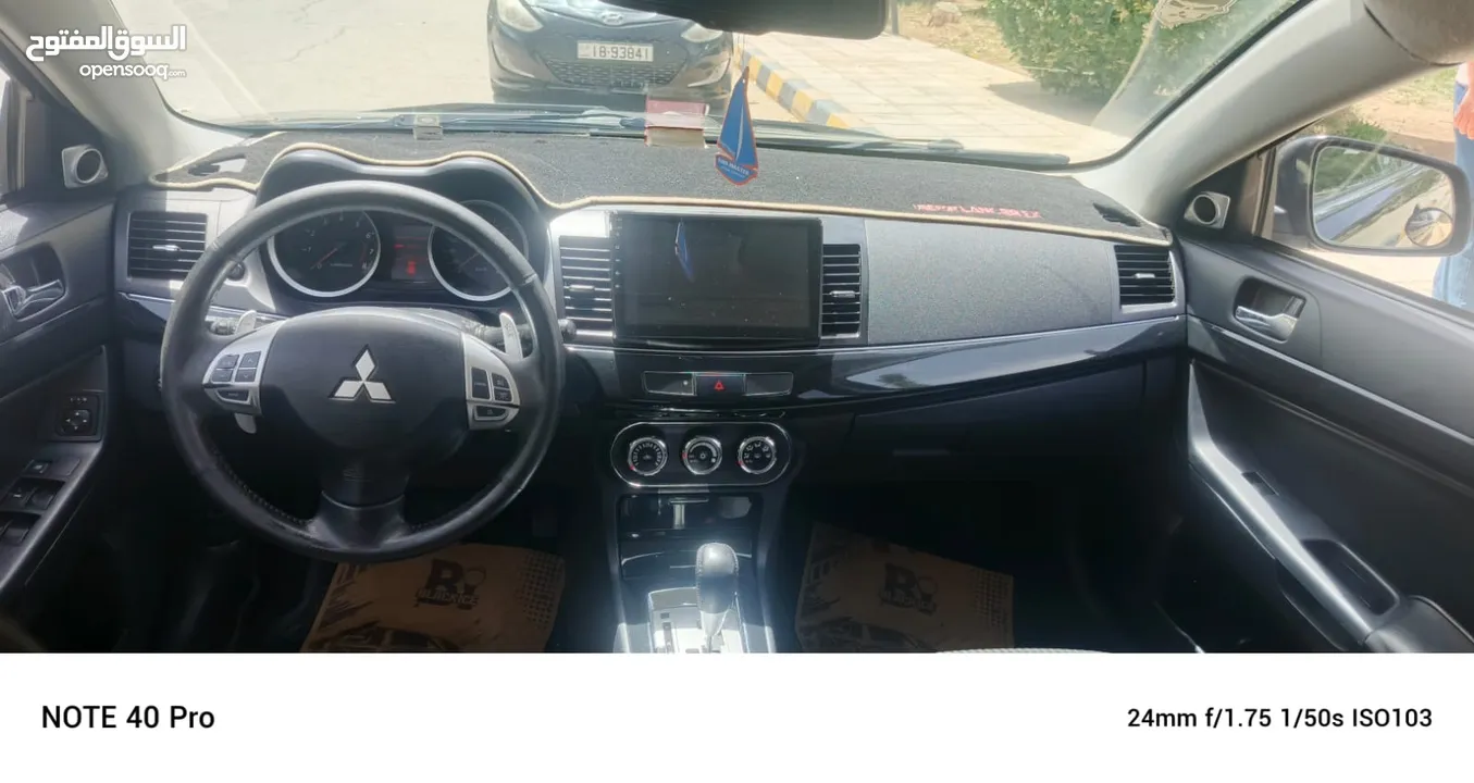 لانسر GT 2012 أصلية  كت EVO 10 فحص 7 جيد  مواصفات كاملة