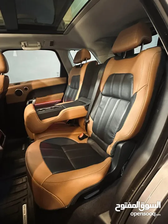 رينج روفر سبورت معدل 2022 بنزين صفر خربات اقتصادي   خالي من اي عيوب للبيع او البدل