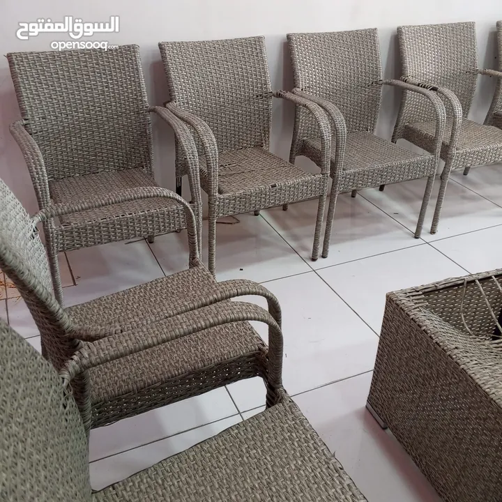 كراسي راتان حديد للبيع