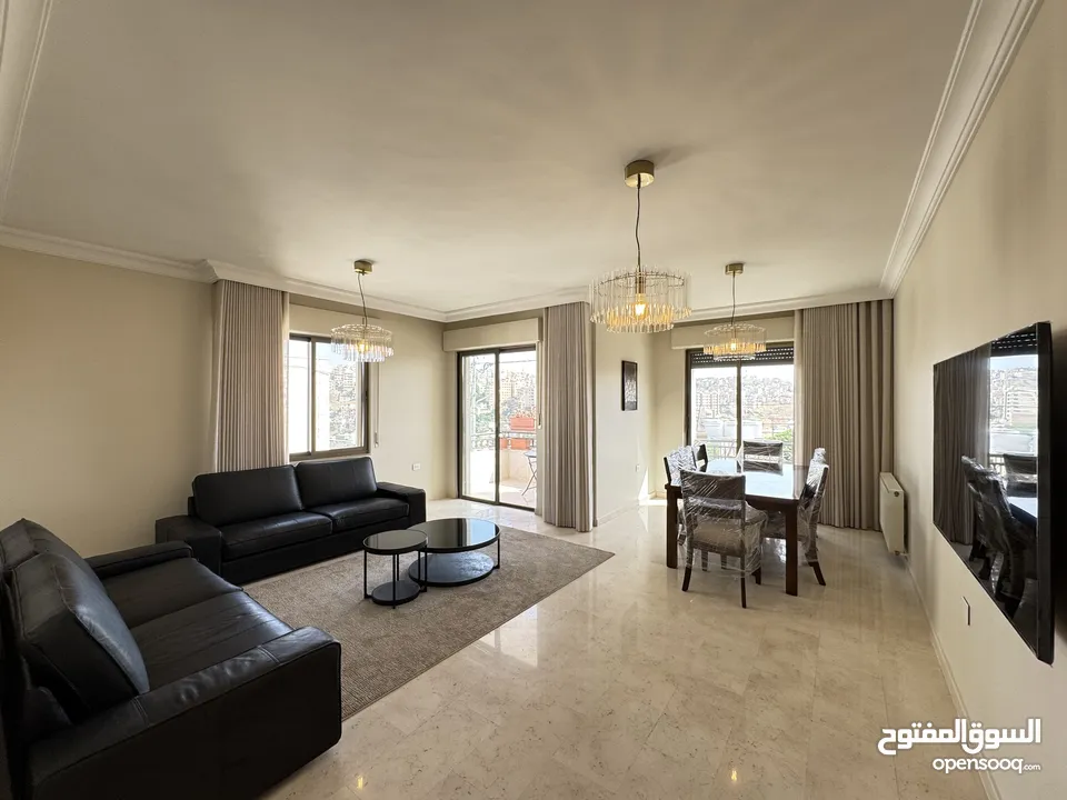 شقة 3 غرف نوم باطلالة رائعة في عبدون  ( Property 43136 )-175084200