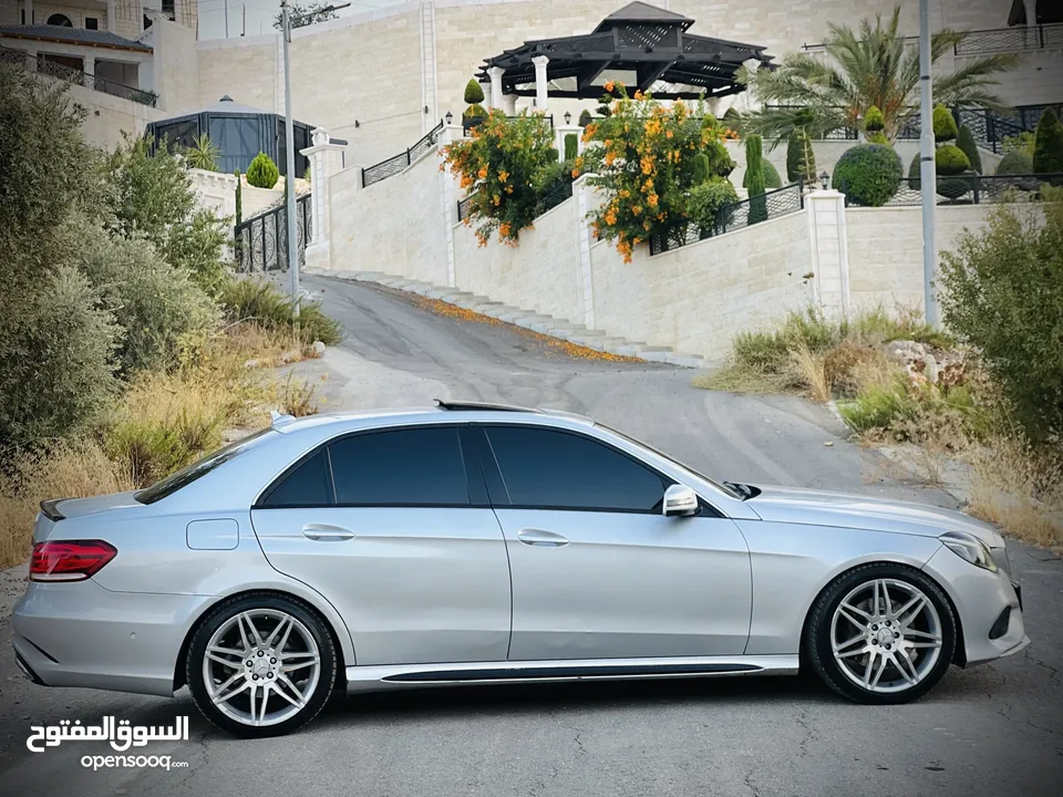 Mercedes E350 AMG  حرق حرق ع الكاش