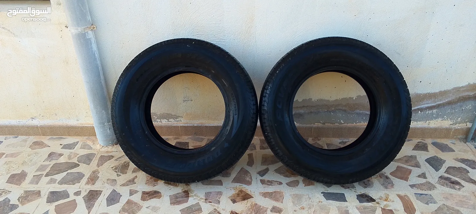 كوشوك دنلوب 235/70/16 بحاله جيده