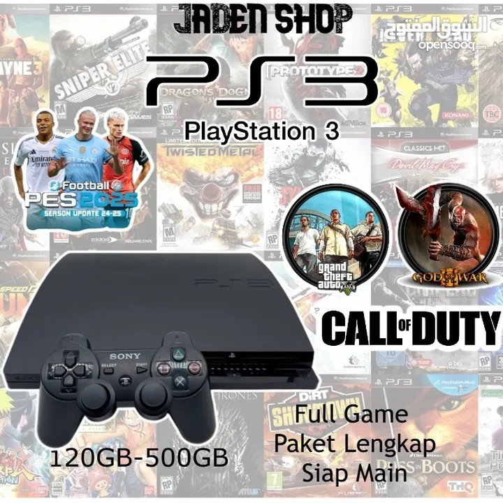 عروض بلايستيشن ثري ps3 للبيع  Ps3 used