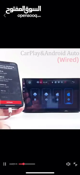 7“ Car Radio 1 Din Carplay Android Auto