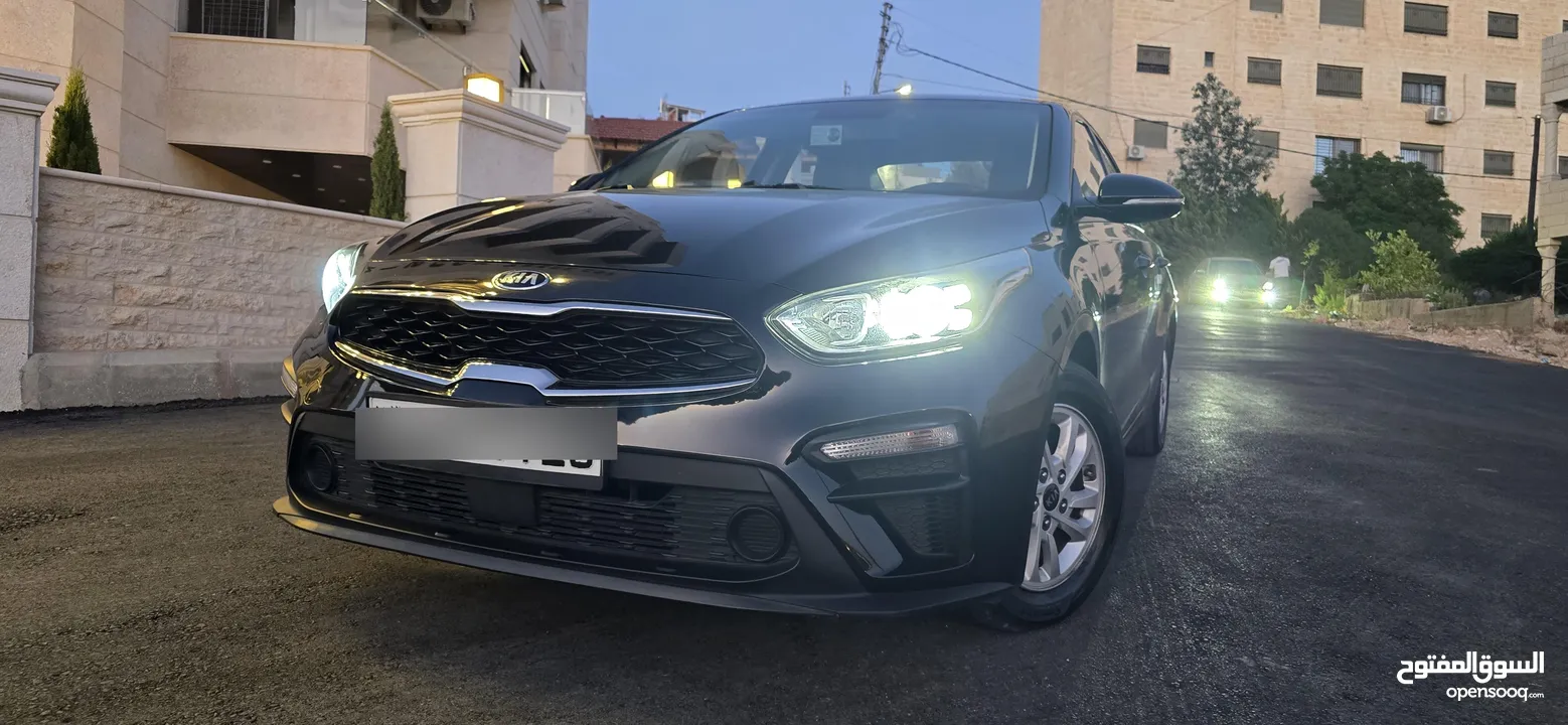 Kia K3 2019 لون اسود ميتلك مميز فل كامل فحص كامل ولا ملاحظة