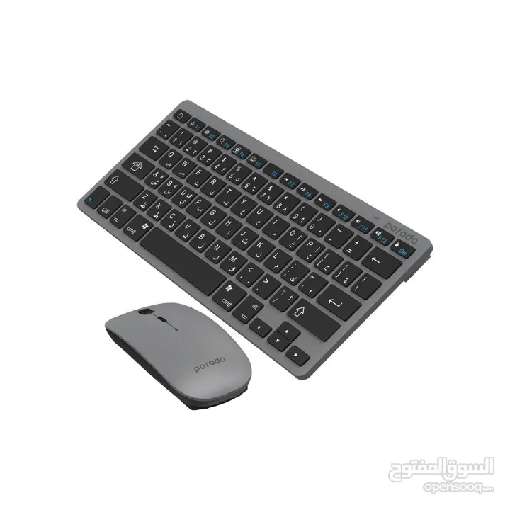 Porodo Slim Bluetooth Keyboard & Mouse