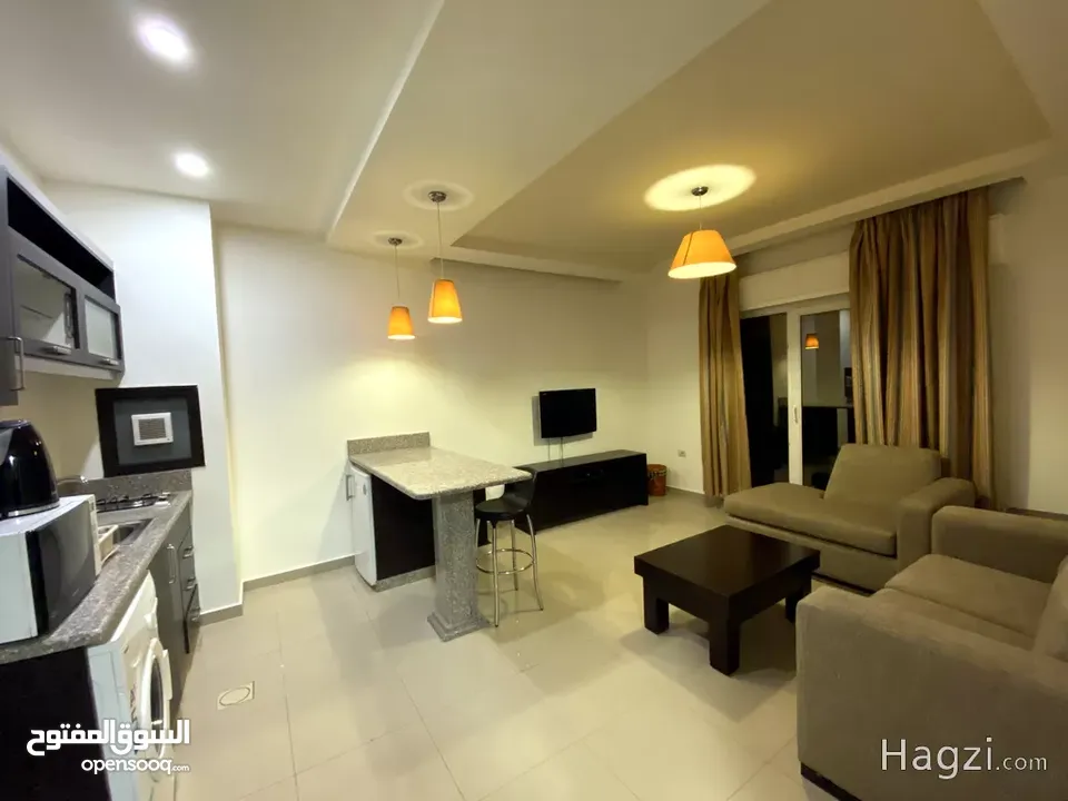 شقة مفروشة للإيجار 45م2 ( Property 13535 )