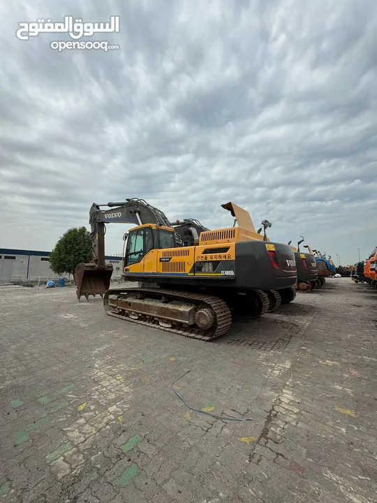 VOLVO EC480 DL EXCAVATORDUBAIحفارة فولفو EC480 DL