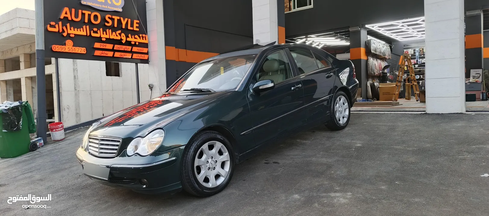 مرسيدس c180 كومبرسور للبيع او البدل