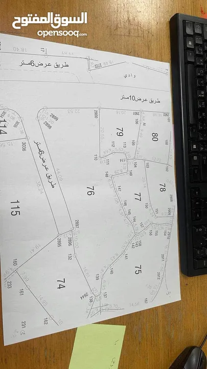 ارض للبيع -سلفيت (بروقين )