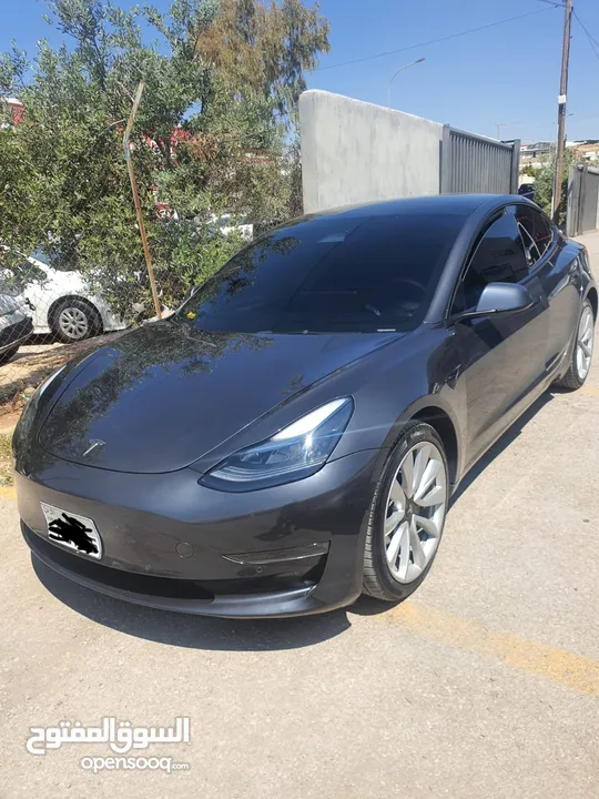 Tesla Model 3 Standerd Plus 2022 تيسلا فحص جمرك جديد بسعر ممتاز جدا