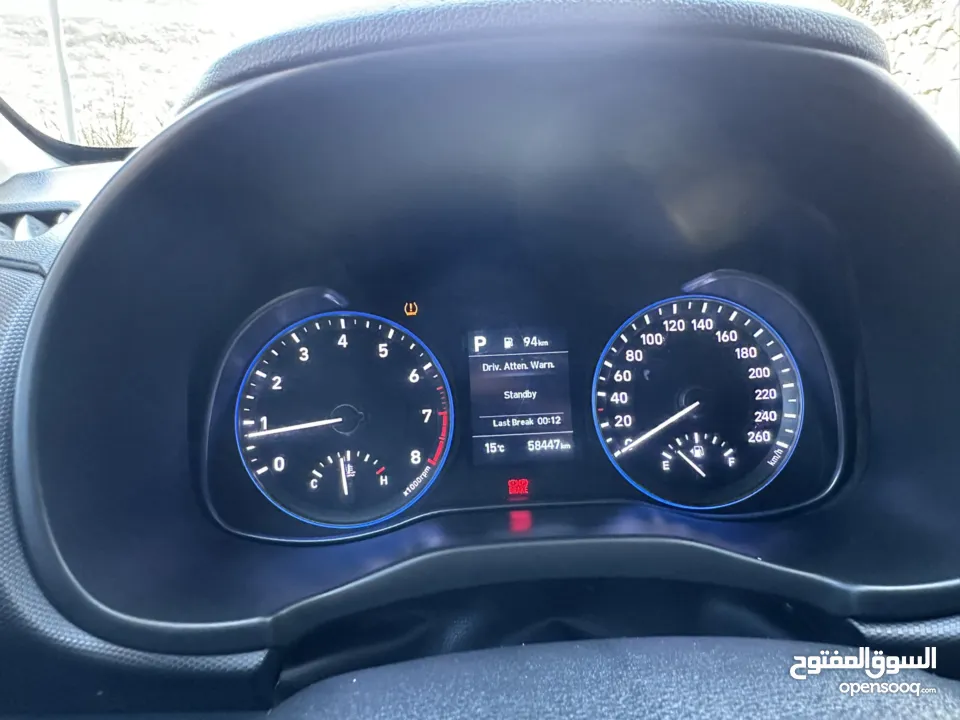 هيونداي كونا 2020 عداد قليل في حالة الشركة فل اضافات عدا فتحة وبسعر مميز عالكاش