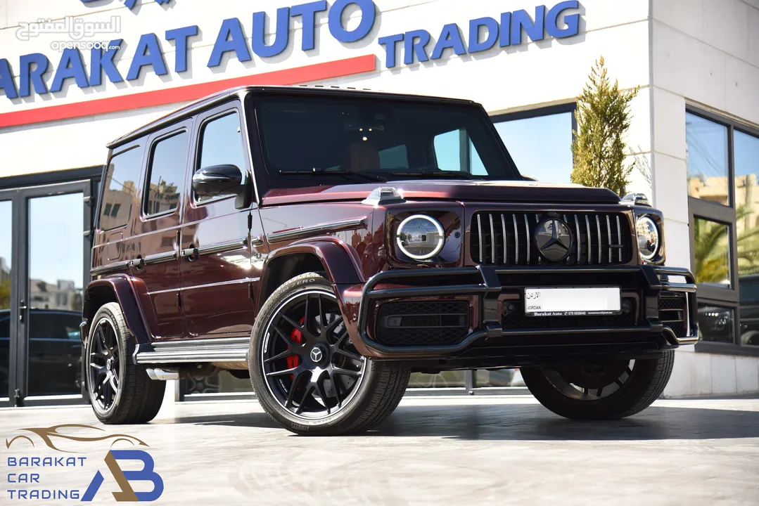 مرسيدس جي كلاسG63 AMG نايت بكج وارد وكفالةالوكالة 2023 Mercedes G63 AMG Night Package 4.0L V8 4MATIC