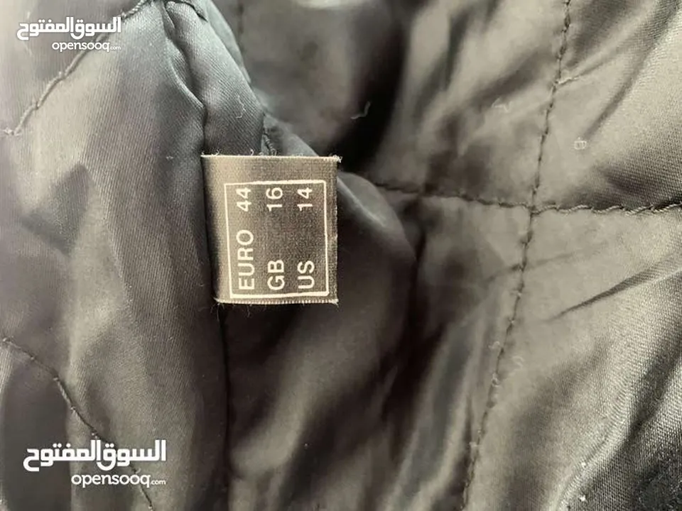 جاكيت دراجات جلد اسود
