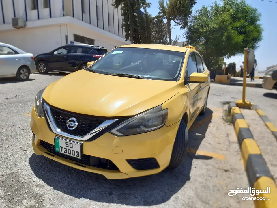 تكسي محافظة العاصمة للبيع نيسان سنترا 2019 Taxi For Sale Nissan Sentra 2019