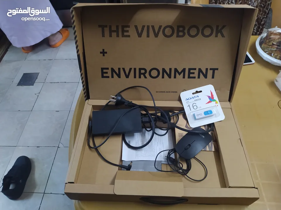 للجادين فقط لابتوب asus مستعمل خفيف للبيع