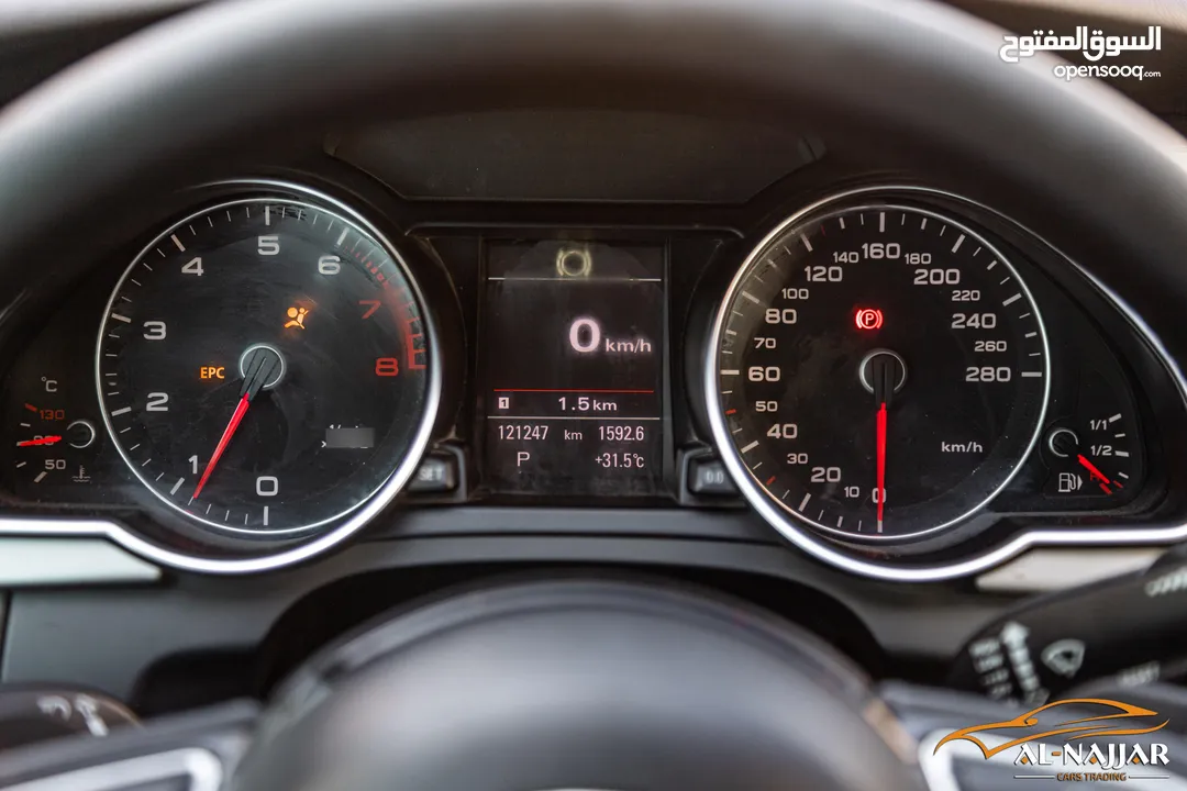 Audi A5 Coupe 2013 Quattro   السيارة وارد الشركة و قطعت مسافة 121,000 كيلو متر