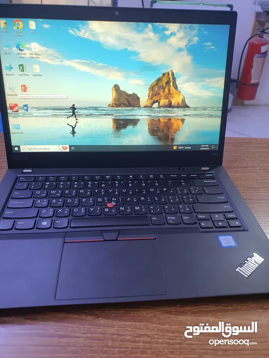 لابتوب لينوفو شاشه لمس T490