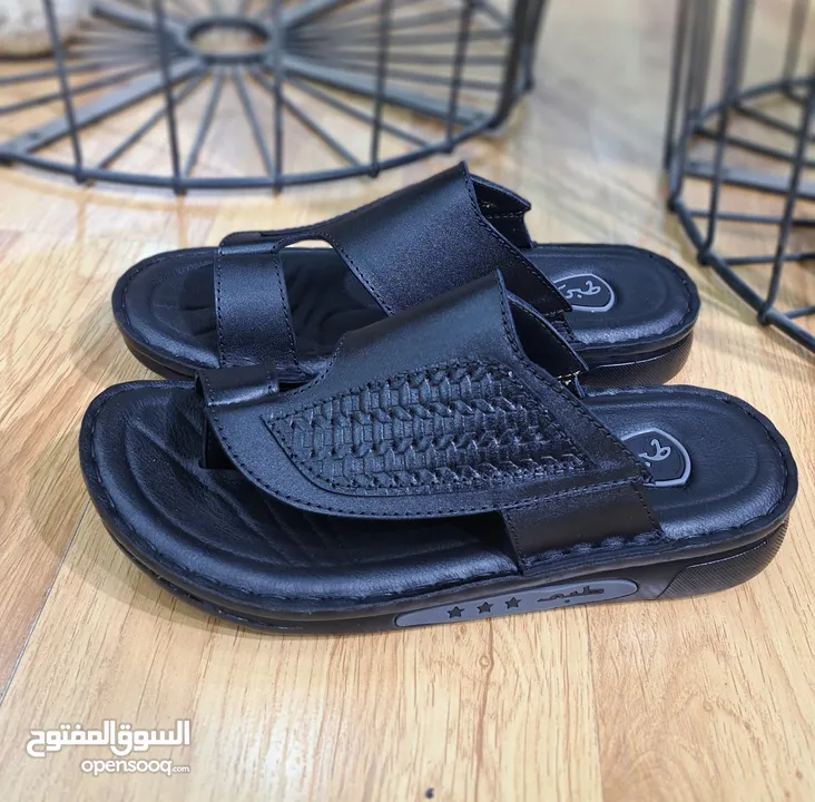 بابوج رجالي  جلد طبيعي طبي صناعة مصرية مكفول من انتاجنا الخاص جلد طبيعي
