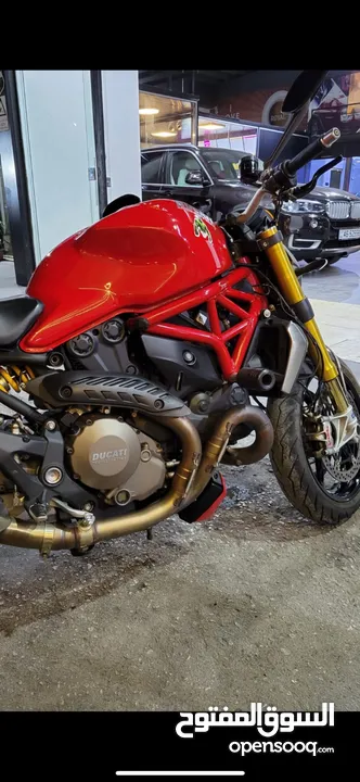 Ducati monster 1200s  للبيع بداعي السفر