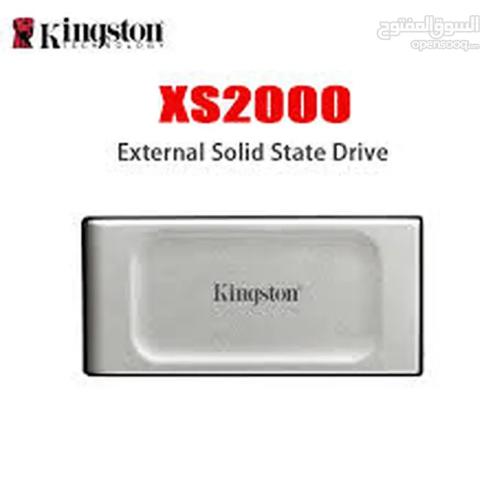 PORTABLE SSD XS 2000 KINGSTON 500GB هارديسك  خارجي اسس دي 500 جيجا كنجستون