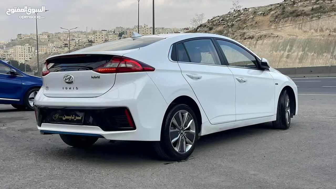 هيونداي ايونيك 2018  هايبرد مواصفات خاصه جمرك حديث تب نظافه