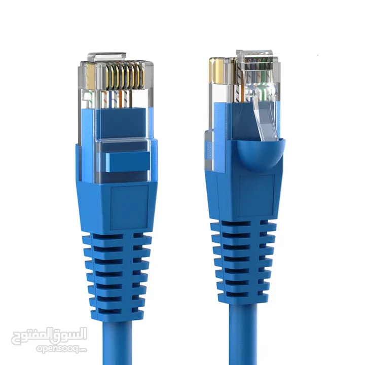 CAT6 UTP Ethernet Cable CAT6 UTP Network Patch Lead  250MHz  1000Mbps  24AW كيبل انترنت اسعار نار