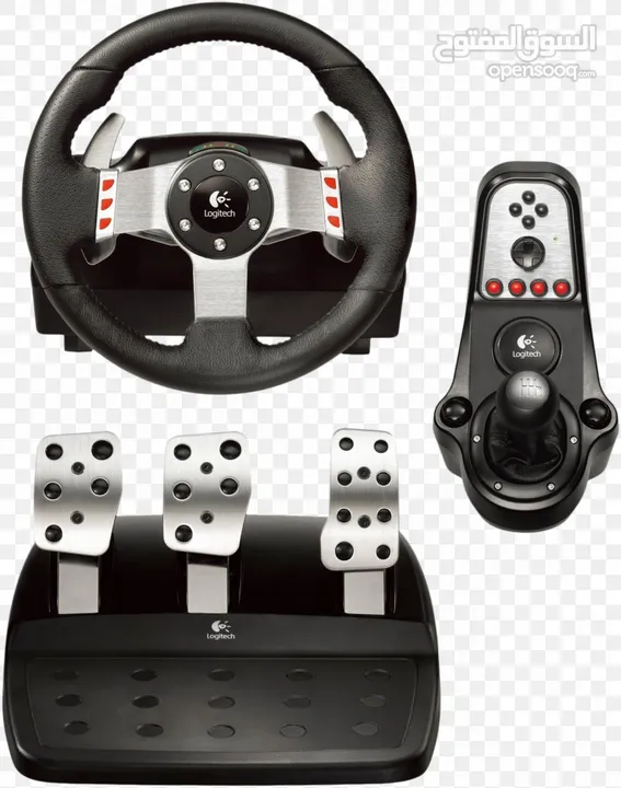 logitech g27 بحاله جيده مع الدعسات والقير