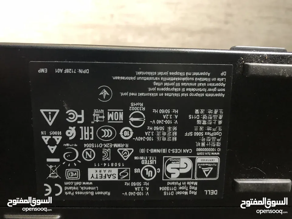 كمبيوتر مكتبي (مني) i7 الجيل الثامن مع 32 رام ddr4 قليل الاستخدام للدراسة والشغل والالعاب الخفيفة