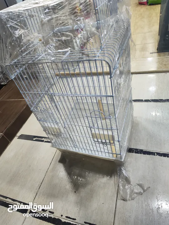 قفص ببغاء ايطالي لجميع انواع الطيور الكبيرة  كاسكو تيمنا . ماكاو . بلو فرونتد . كوكاتو
