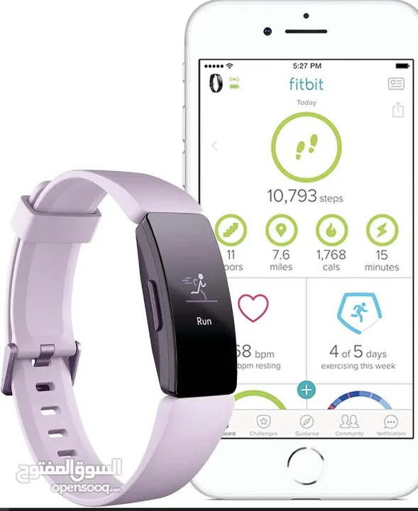 ساعة Fitbit inspire HR