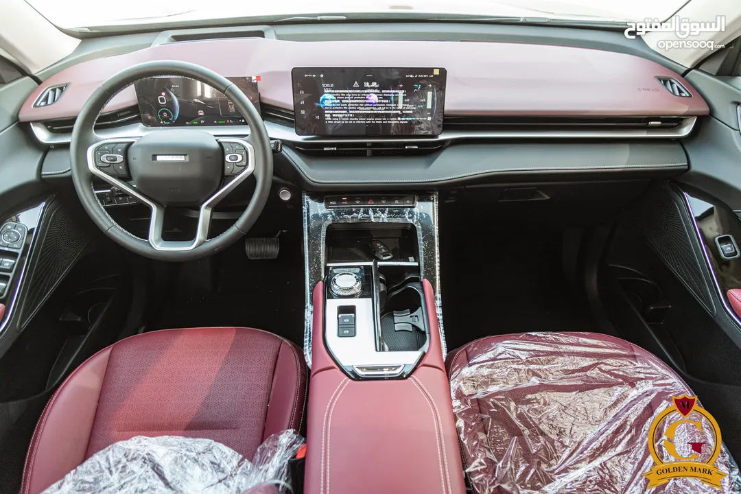 الان لدى شركة العلامة الذهبية لتجارة السيارات   Gwm Haval Hev H6 2025