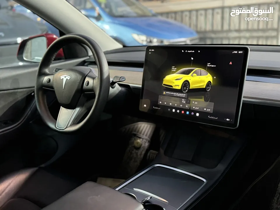‏Tesla Y Dual Motor 2021 Performance  فحص كامل بحاله الوكاله من الداخل والخارج اقساط او كاش